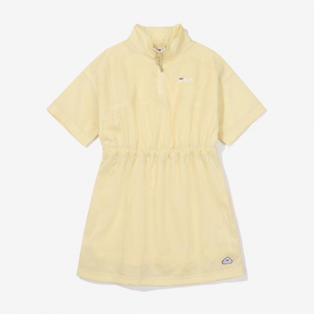 FILA ガールズ キャンピンググラフィック アノラックワンピース FK2OPF2101F_VAA