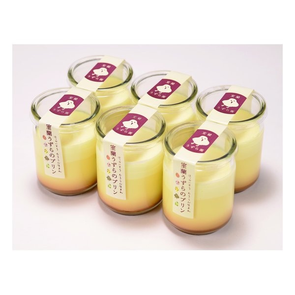 室蘭うずらのプリン プレーン/6個セット ZOA630563650