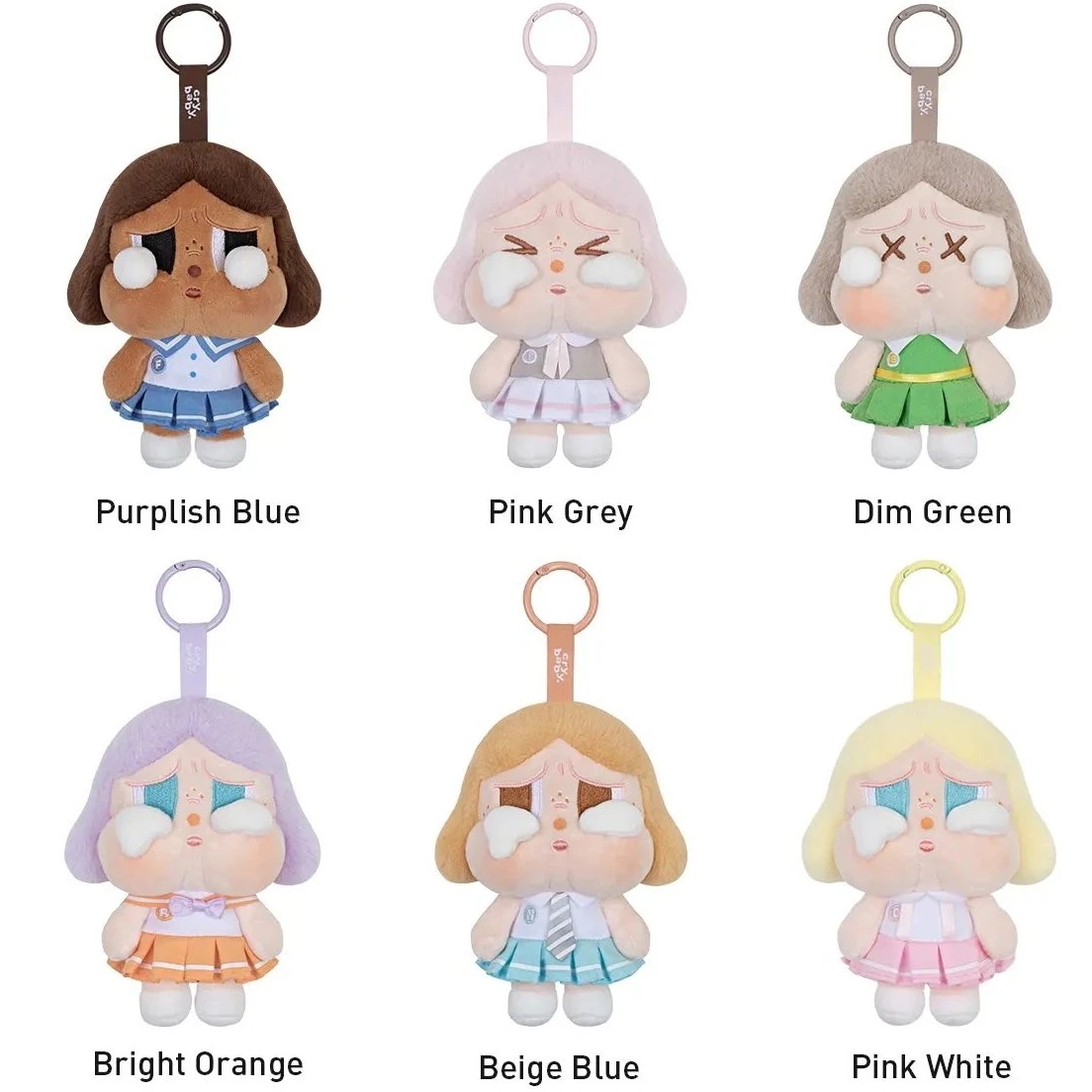 公式正規品POP MART CRYBABY Sunset Concert Series-Plush Pendant Blind Box シリーズ ぬいぐるみペンダントブラインドボックス ガチャポン