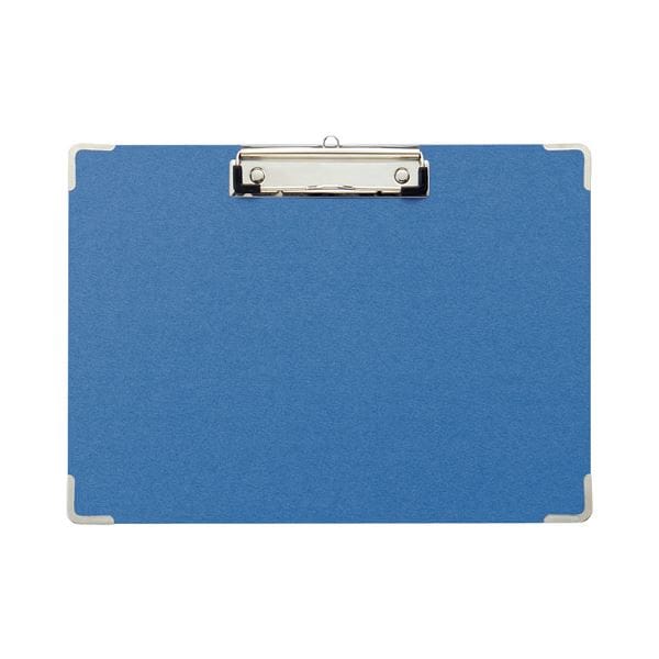 （まとめ） TANOSEE 用箋挟 A4ヨコ ブルー1セット（20枚） [x5セット]