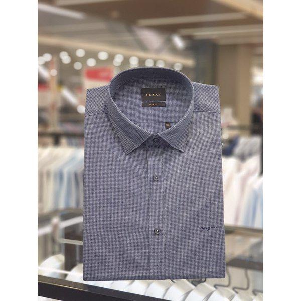 [] カチオン残チェック スリムフィット シャツ YJ3 FBS165NY (P003359782)