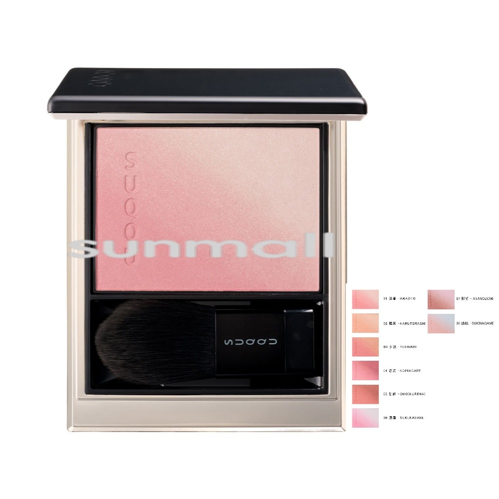 su qqu ブラーリング カラー ブラッシュ 6.4g／パウダーチーク 正規品 頬に溶け込むようになじむなめらか処方 フェイスカラー チークカラー メイクアップ コスメ プレゼント ギフト 6,026円