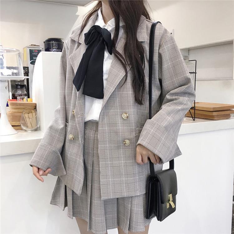 卒業式 小学校 女子 スーツ 卒服 袴 大学 ホワイト グレー 3点セット プリーツスカート スクール 制服 スカート 発表会 チェック柄 無地 成人式 入学式 高校生