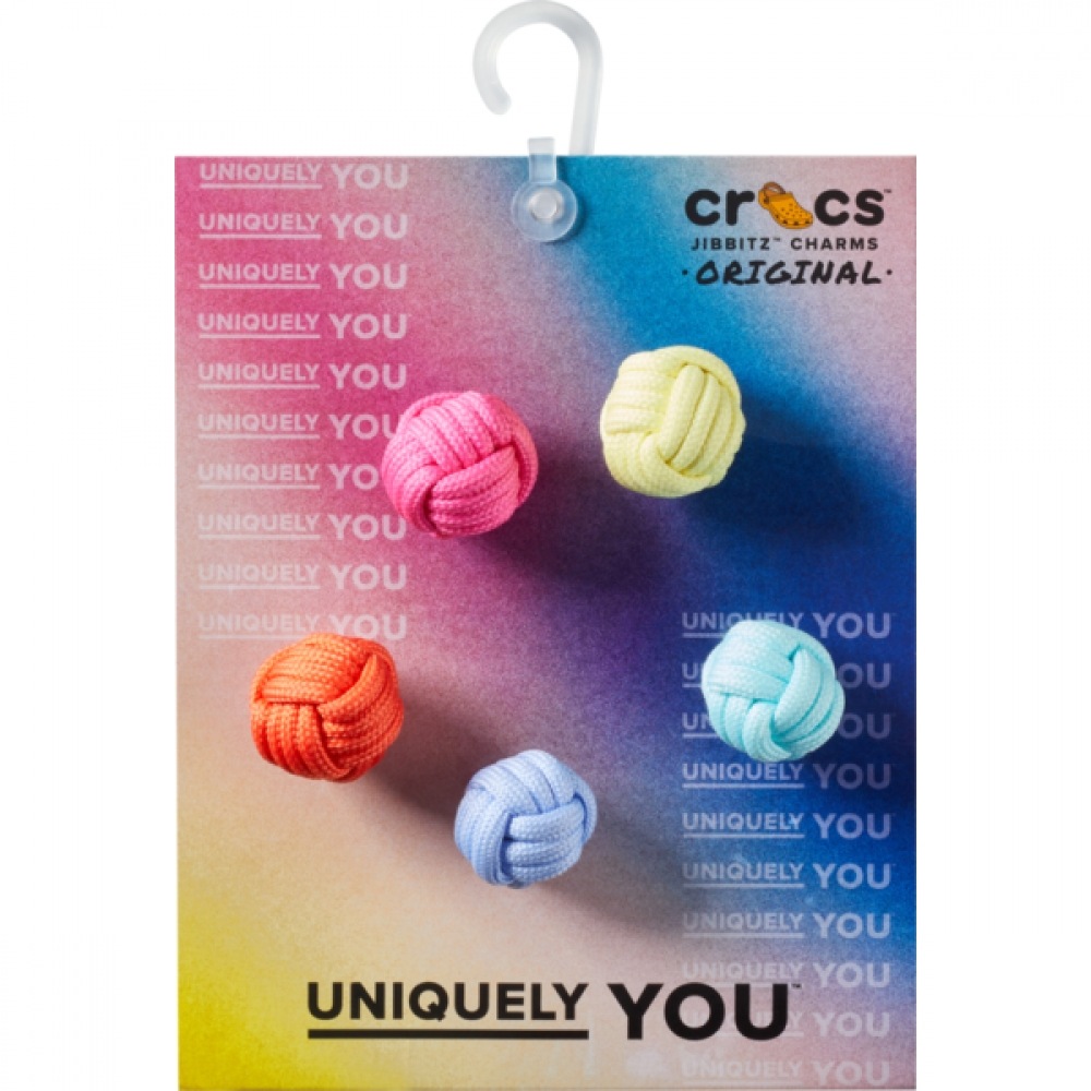 クロックスノティッドパフジビッツ5個セット