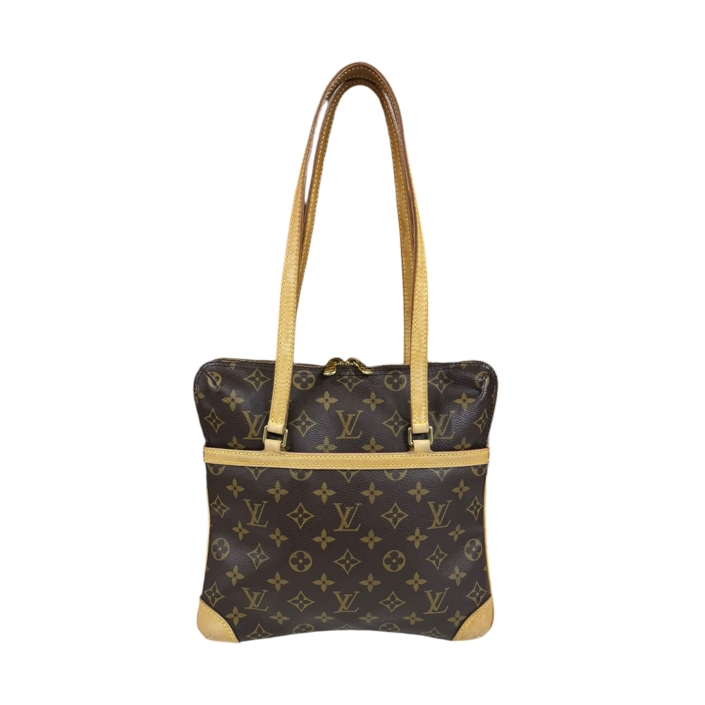 ルイヴィトン クーサンGM モノグラム ショルダーバッグ モノグラムキャンバス M51141 ブラウン LOUIS VUITTON 中古