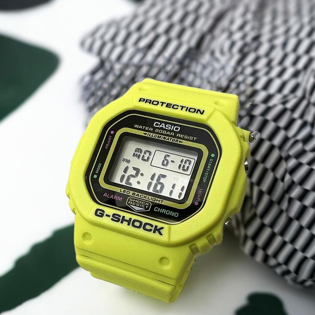 G-SHOCK ジーショック カシオ腕時計 国内正規品 Energy Pack GMD-S5600EP-9JF レディス腕時計 イエロー エナジーパック限定 ラッピング無料 手書きのメッセージカード
