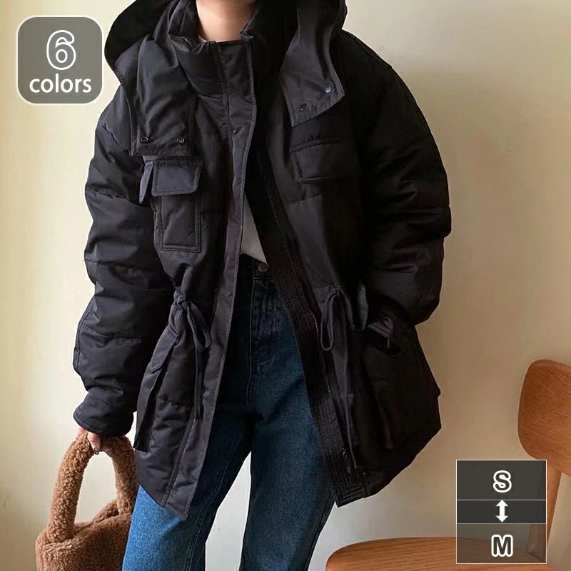 1000円OFFクーポン ダウンコート 冬 アウター レディース 防寒 耐寒 冬 コート ダウンコート 黒 軽量 きれいめ ダウンジャケット レディース ショート 可愛い おしゃれ カジュアル 普段使