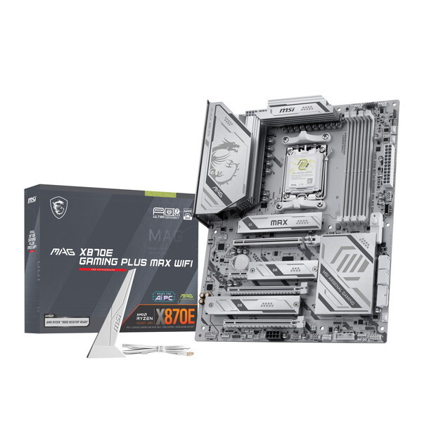 MAG X870E GAMING PLUS MAX WIFI ホワイト MAG X870E GAMING PLUS MAX WIFI マザーボード メーカー直送