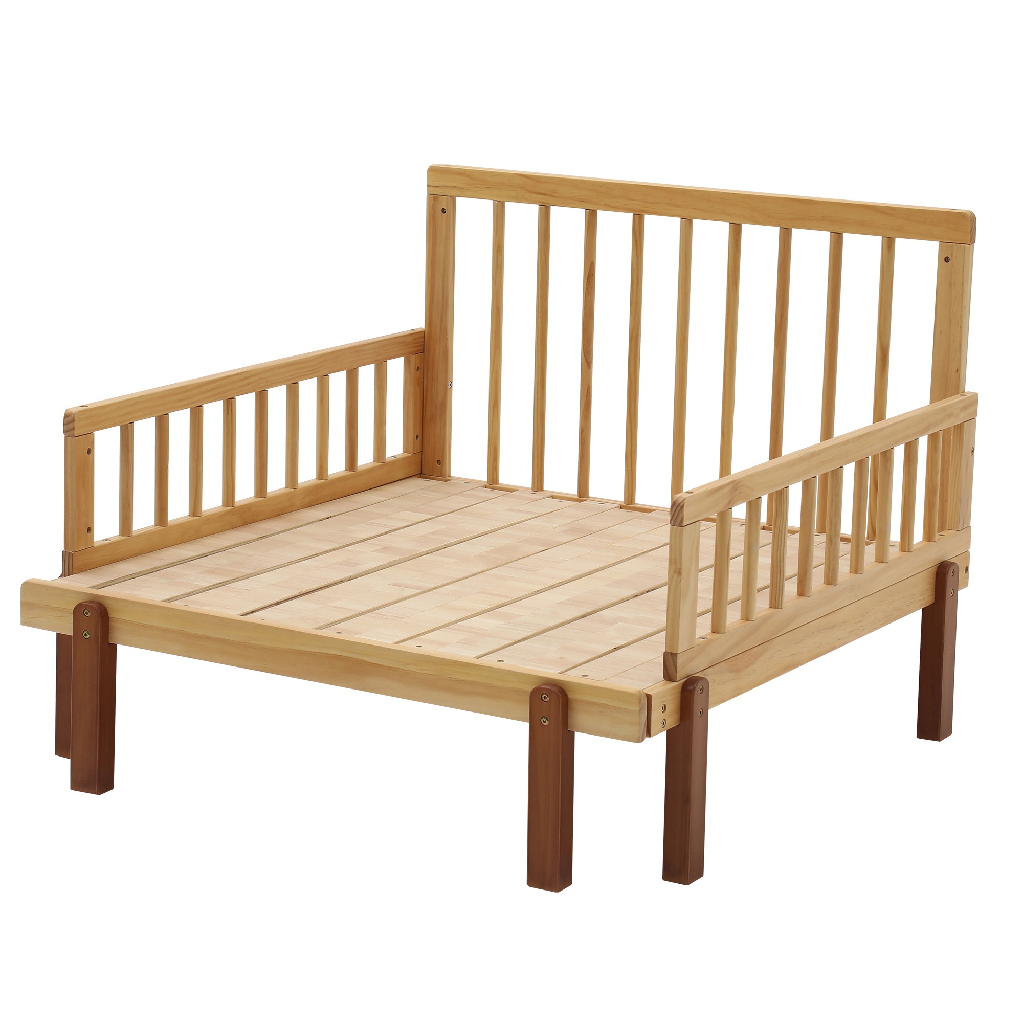 【国内発送Ｍ】155天然木 頑丈 耐震 ソファベッド ディベッド 伸長式ベッド 木製 引き出し付き 収納付き おしゃれ 2way 北欧風