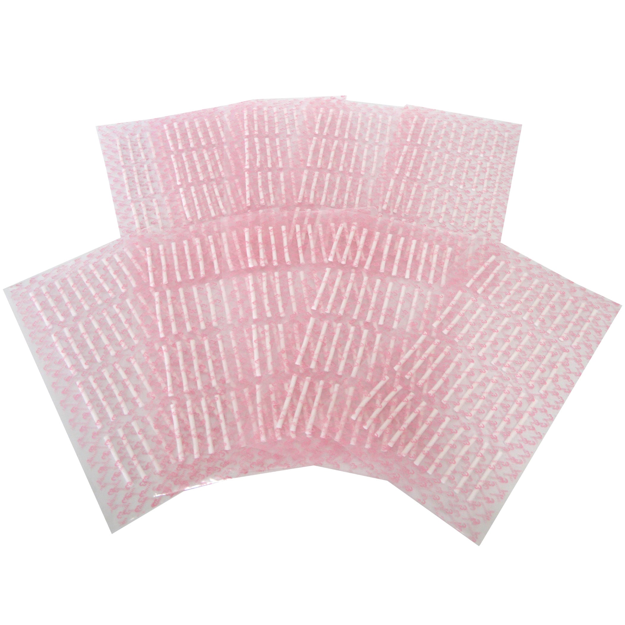 まつげパーマ用 粘着ロット まつげカール (1枚40本入り/ 衛生的な使い捨てタイプ):ロゴ有り S (1枚40本 10枚セット)