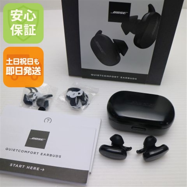 美品 Bose QuietComfort Earbuds トリプルブラック 本体 即日発送 土日祝発送OK 72