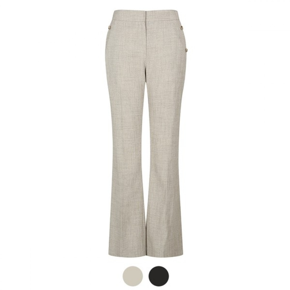 [アナルドバシーニ] (アナルドバシーニ) ボタン装飾ブーツカットパンツ (AX04PT02M)