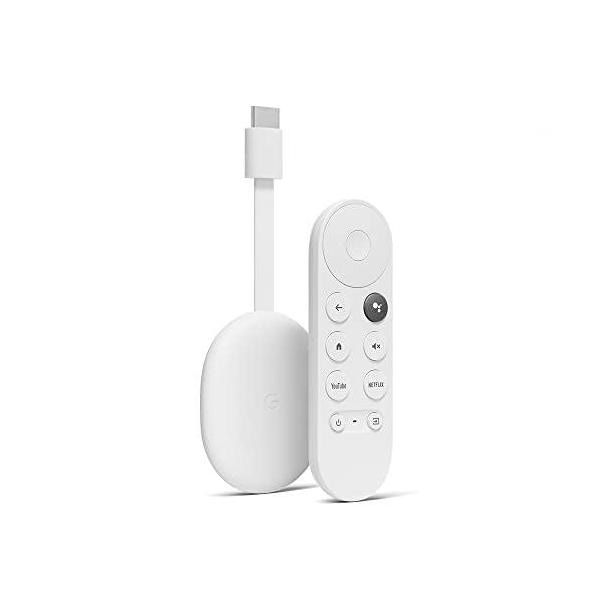 グーグル クロームキャスト Google GA03131-JP Chromecast with Google TV（HD） Snow ストリーミングデバイス 11,665円