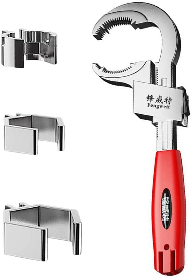 調節可能なパイプレンチ 56-80mm ダブルエンド 配管修理用