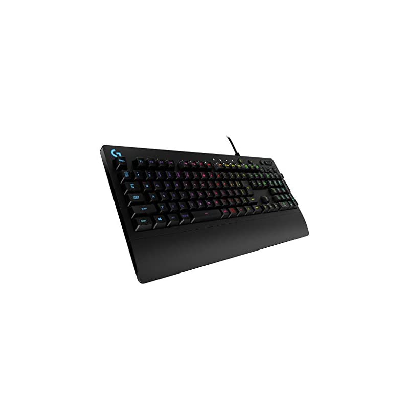 Logicool G ロジクール G ゲーミングキーボード 有線 G213r パームレスト 日本語配列 独自のMech-domeスイッチ キーボード 静音 LIGHTSYNC RGB 国内正規品 【