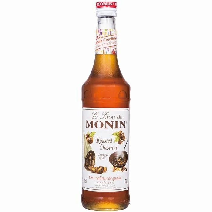 【送料無料】MONIN モナン ローステッドチェスナッツ 焼栗 シロップ 700ml6本【ご注文は12本まで同梱可能】ノンアルコール シロップ