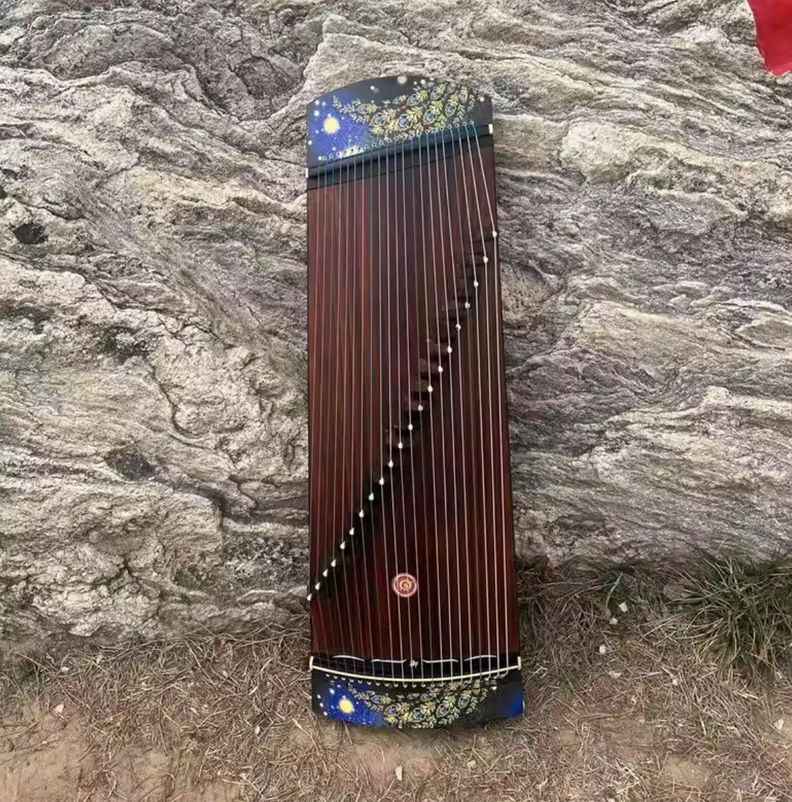 筝 100cm 星明り模様 プロの演奏 中国の弦楽器