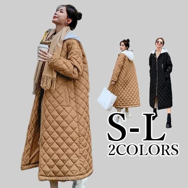 ダウンコートダウンジャケットレディースモッズコートロングコートキルティングコート20304050軽量防風防寒暖かい大きいサイズ