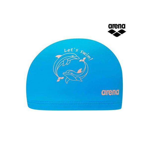 ドルフィン シリコンコーティング水泳帽 A5AC1AL06BLU