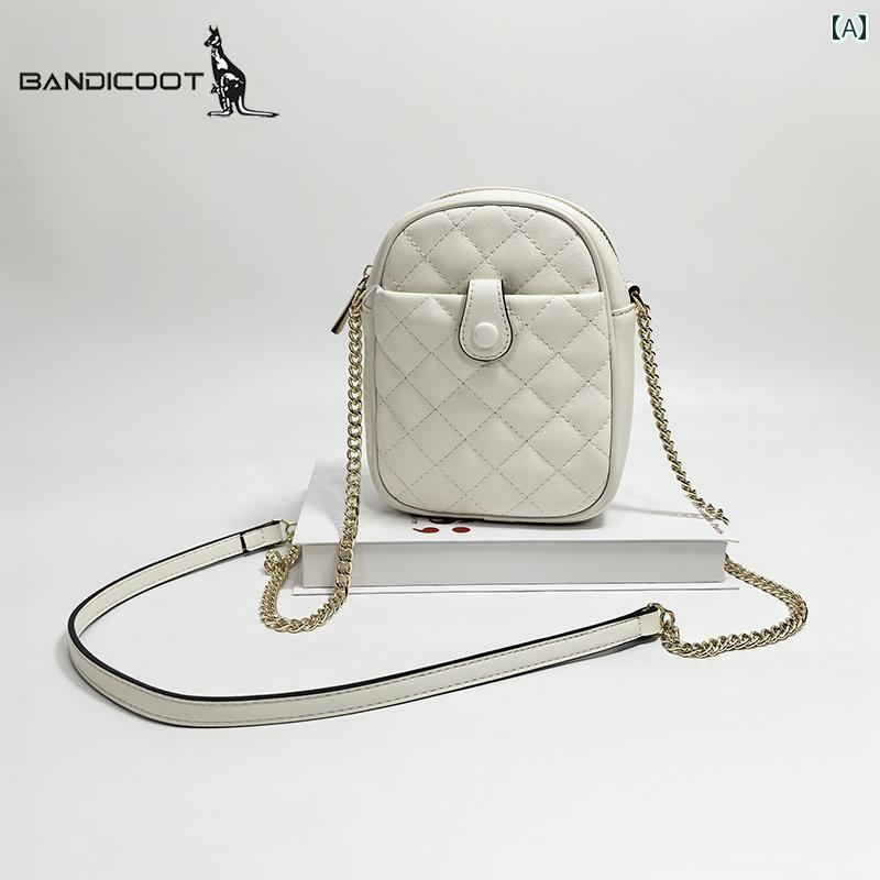 レディース　バッグ　カジュアル カンガルー レディースバッグ 2025 軽量 春夏 スマートフォン バッグで シンプル ラインストーン パターン チェーン クロス ボディ