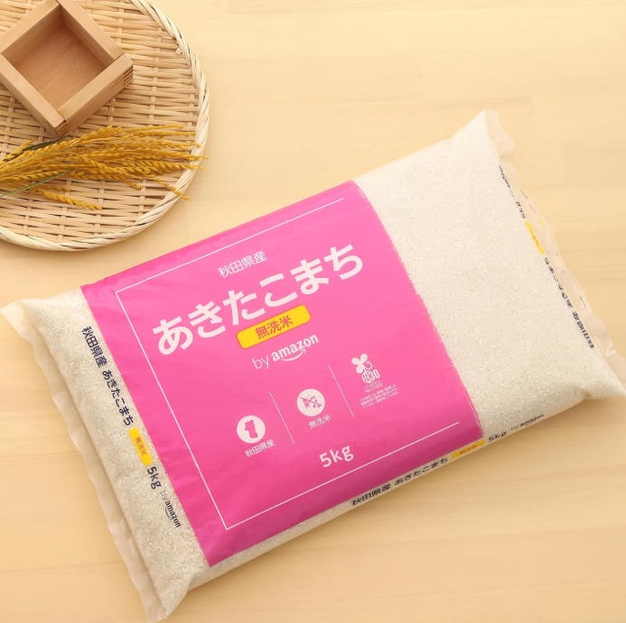 秋田県産 あきたこまち無洗米 5kg×２袋　10kg 単一原料米 精米時期　26年02月下旬
