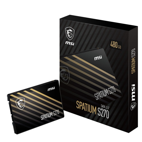 MSI SPATIUM S270 SATA 2.5 480GB 内蔵SSD SATA 2.5インチ