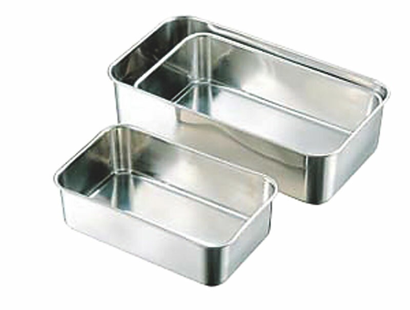 （まとめ買い）大屋金属 CLO 18-8深型長バット 370型 [x3]