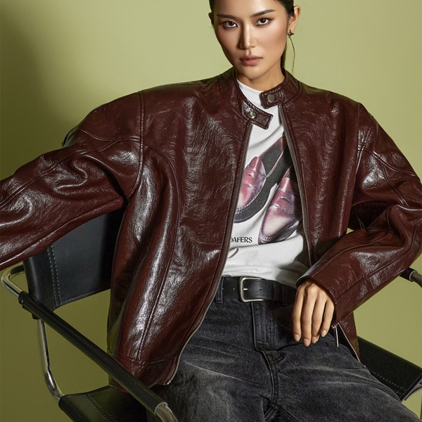 J2827 レザー ジャンパー