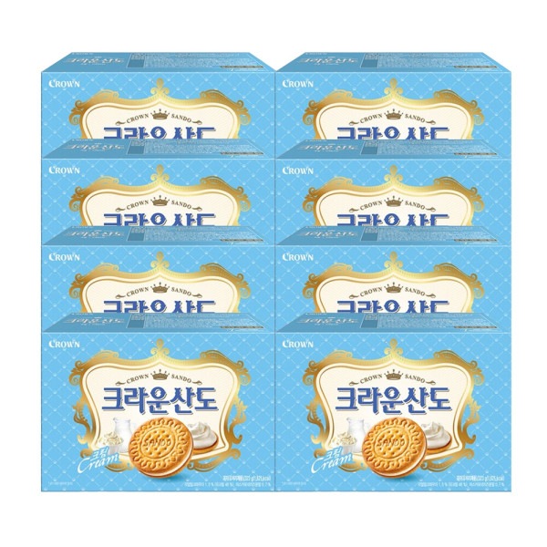 サンド スイートミルク 323g(16袋) 8箱