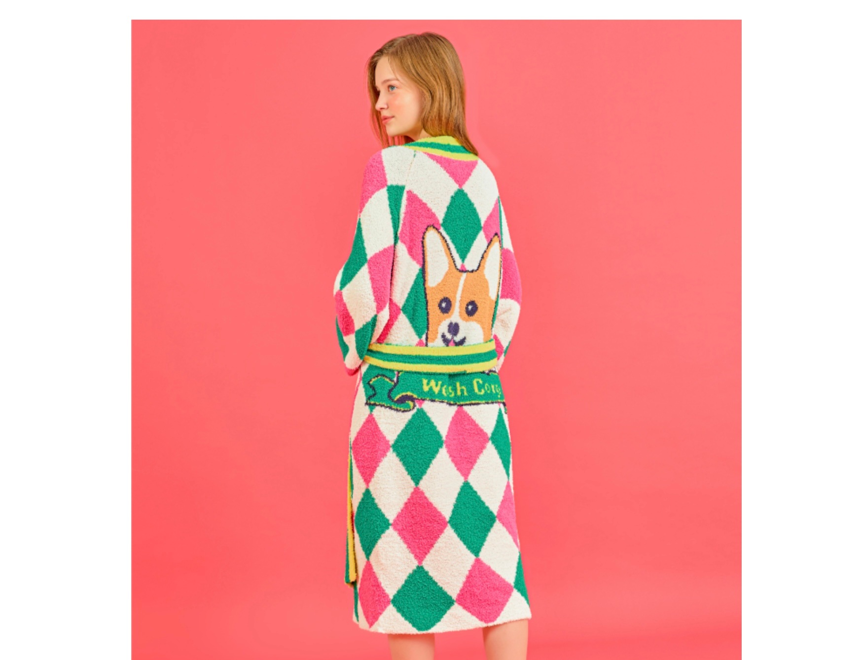 (Wiggle) wiggle wiggleラウンジローブ Weish Corgi