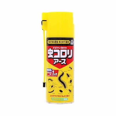 他サイト： 虫コロリアース エアゾール 害虫駆除 スプレー 300ml 不快害虫用 防虫 速効 ムカデ アリ カメムシ クモ シロアリ ケムシ ゲジゲジ 蛾の商品画像