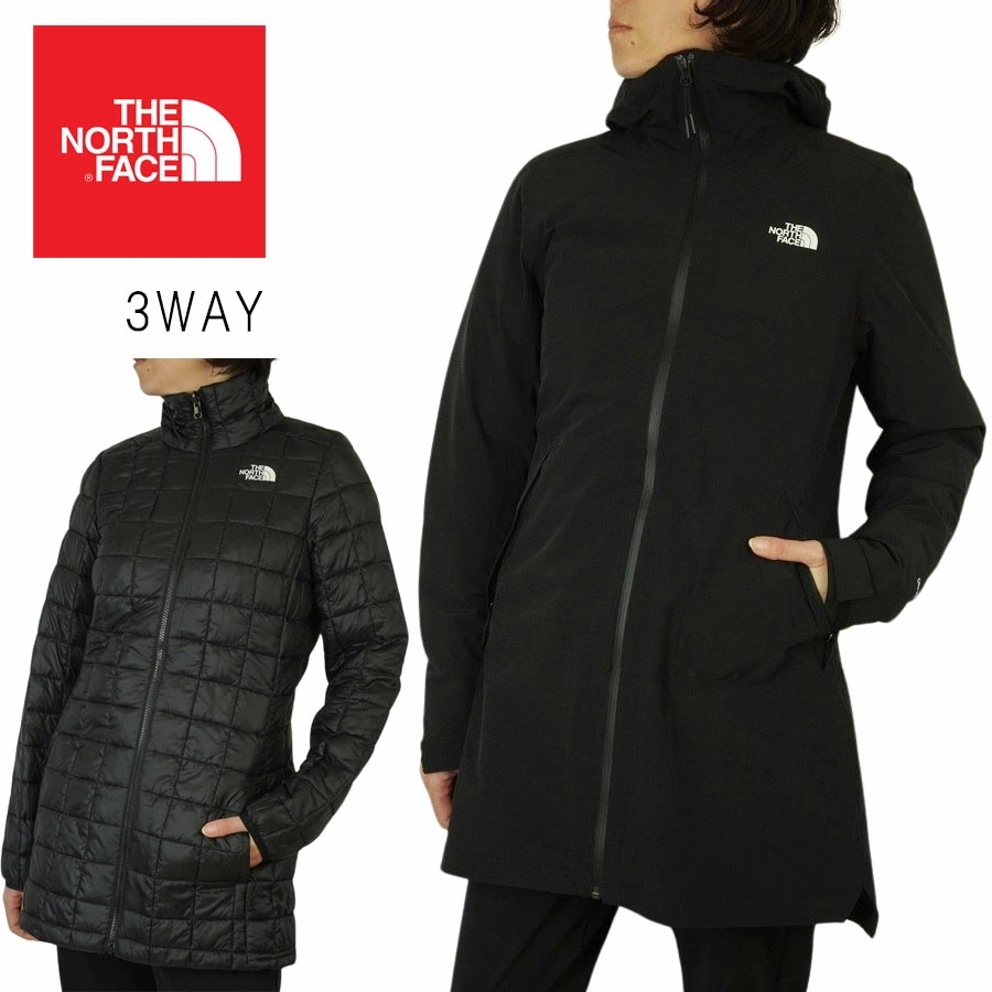 ノースフェイスTHE NORTH FACE レディース 3ウェイジャケットW TBALL TRI PKAウィメンズ サーモボール トリクライメイト パーカーb