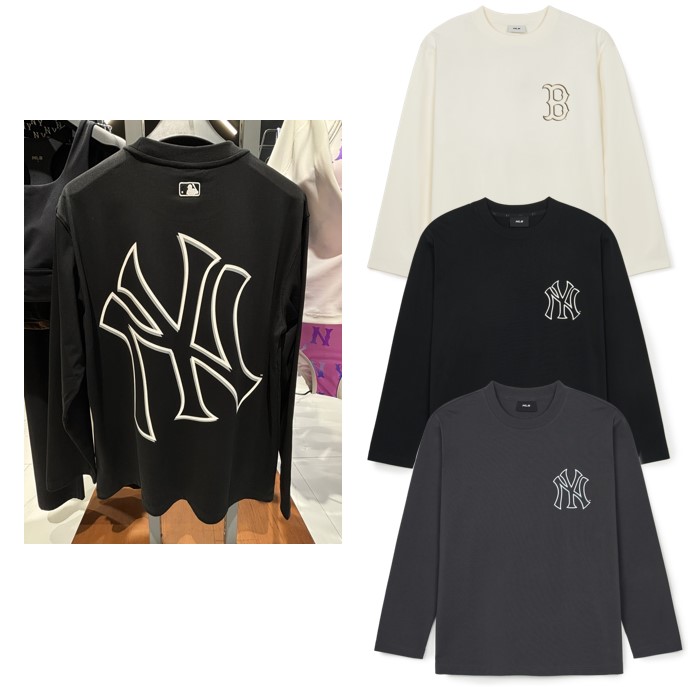 BASIC MEGA LOGO LOOSE FIT LONG SLEEVE