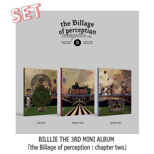 3種セットBilllie (ビリー) - THE 3RD MINI ALBUM 「the Billage of perception : chapter 2」