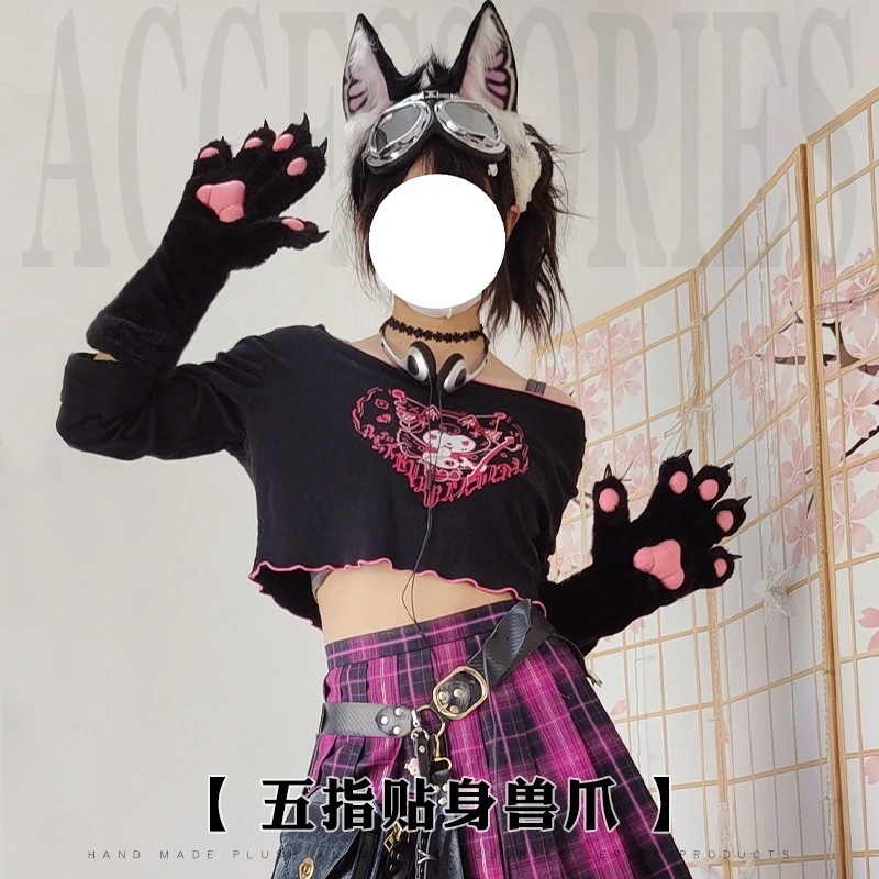 コミックマーケットの舞台パーティーパーティーfursuit獣装半装kig系リアル系密着獣爪パーツ 5,283円