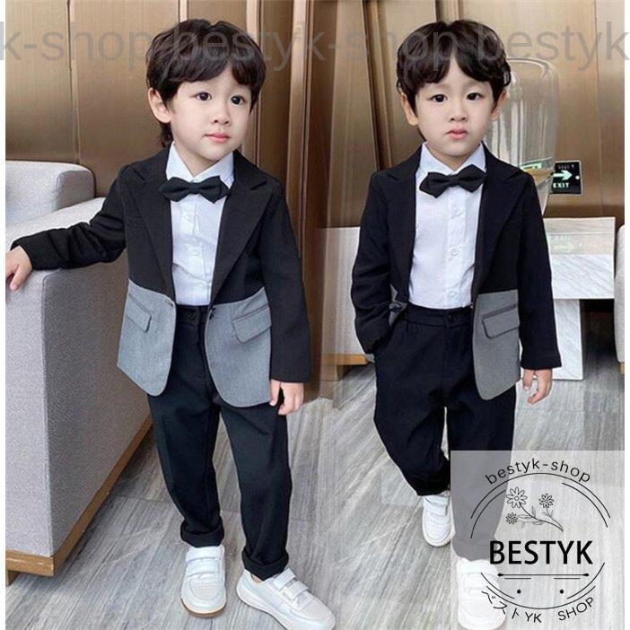 春 ジャケット フォーマル 男の子 スーツ キッズ 子供スーツ キッズスーツ 入園式 七五三 結婚式 発表会 ブレー