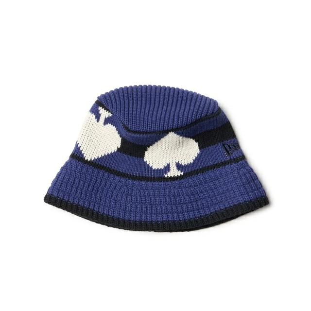 [即納]NEWERA ニューエラ ニットバケット スペード ライトネイビー/ブラック メンズ 男性 レディース 女性 ハット 送料無料 NEW ERA 国内正規品 正規取扱店
