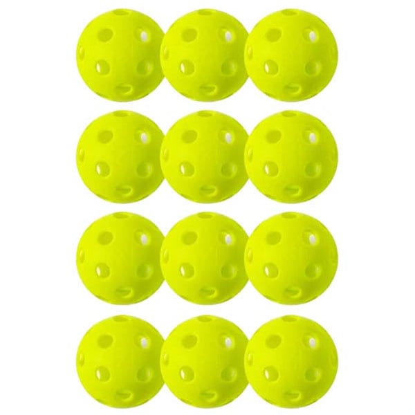 Franklin フランクリン X-26 PICKLEBALL 3 PACK TUBE 12個入 屋内用 ピックルボール 52910X