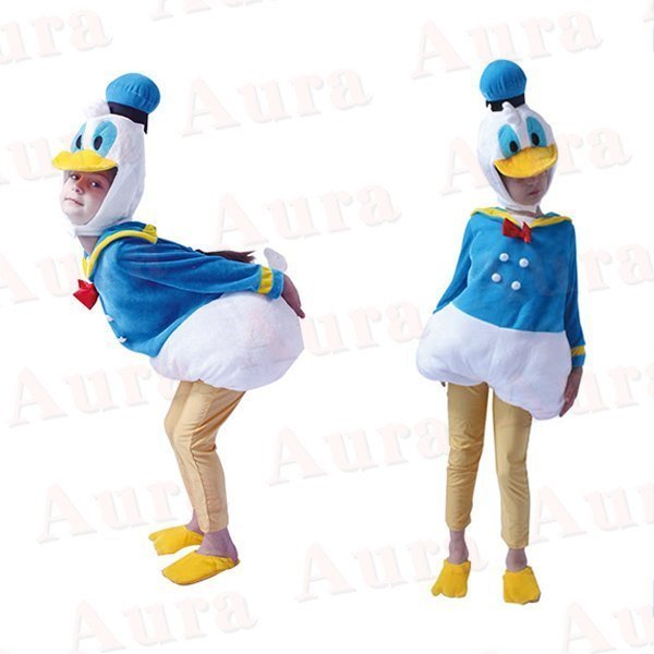 ドナルドダック コスプレ衣装 ハロウィン コスプレ コスチューム サロペット 仮装 変装 子供用 キッズ 女の子 夏 秋 イベント 仮装 余興 演出