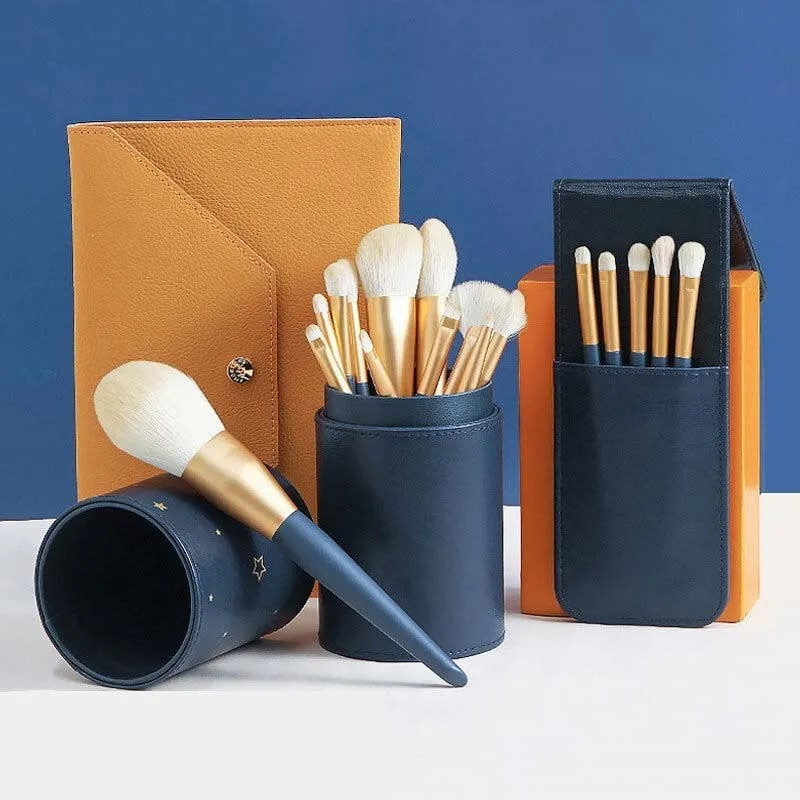 初心者のための12のメイクブラシツールセットソフトヘア赤面アイシャドウブラシの完全なセット