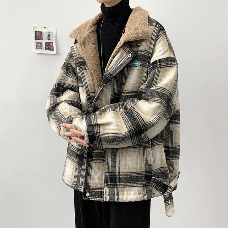 大人の魅力 シープボアジャケット 中綿 ジャケット メンズ オシャレ 大きめ ボリューム 軽量 防風防寒