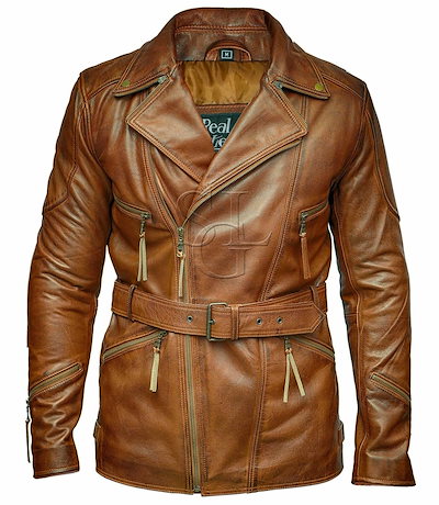 牛革・高グレインバフ仕上げの牛革シャツ Buffed Cow Leather Shirt