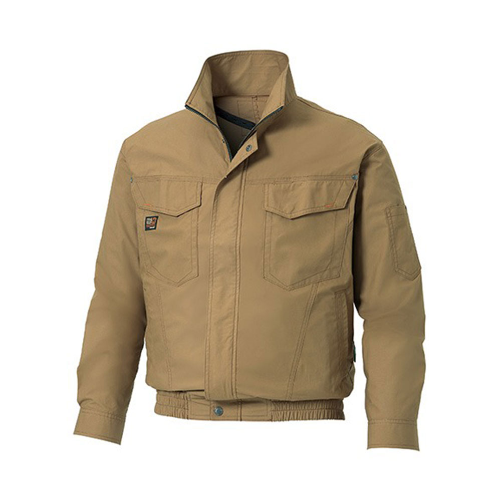 空調風神服 EFウェア 長袖ワークブルゾン ジャケット メンズ レディース ファン対応ウェア フルハーネス UVカット 遮熱 涼しい 作業服 ワークウエア アウター 作業着 上着 長袖 ブルゾン 春