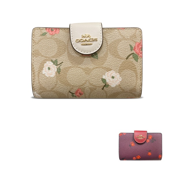 即発 正規品 USA直送 アウトレット レディース 折り畳み財布 CR968/CM984