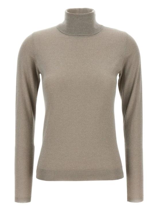 BRUNELLO CUCINELLI Women Turtle Neck M41800063 C9729 SMOKEY TAUPE
