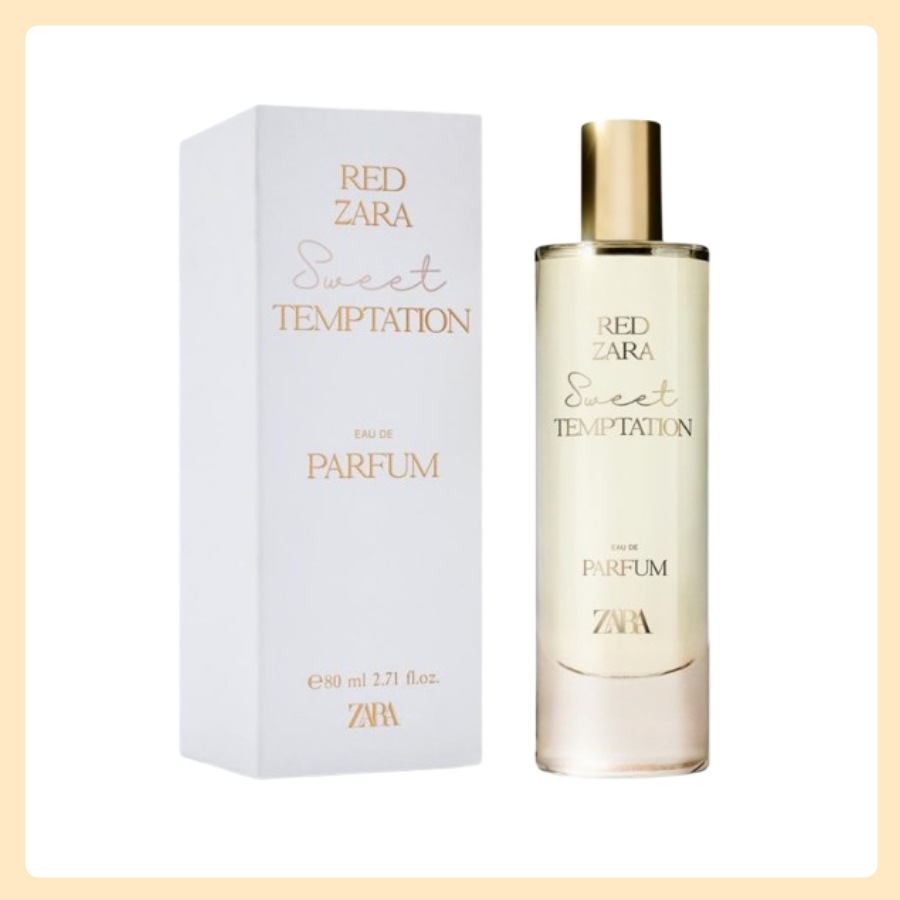 ZARA 香水 RED ZARA SWEET TEMPTATION オード パフューム 80ML [EDP]