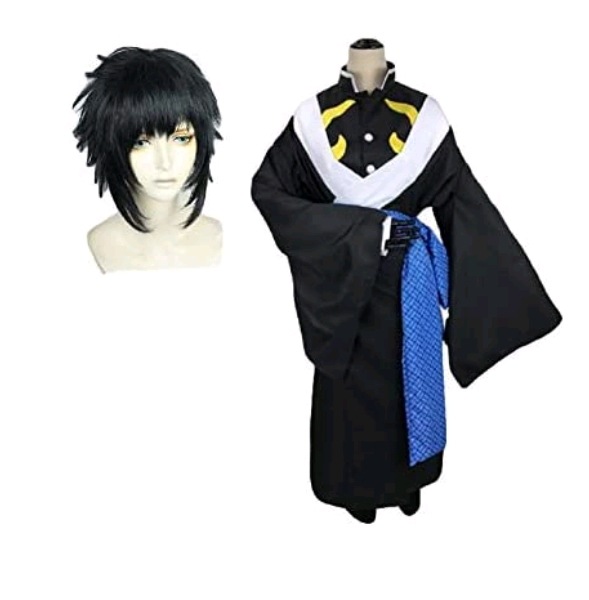 悪役ユエジョイザランドオブザストリングズ我妻善逸ブラザーウィッグ付属ウィッグコスプレコスチュ