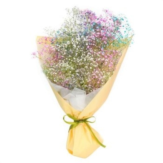 【倉庫直送】　かすみ草ブーケ コットンキャンディー