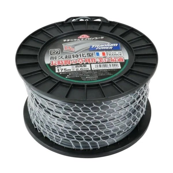 セフティー3 チタニウムナイロンコード型 2．6MMX175M 園芸機器 刈払機 ナイロンコード 5,789円