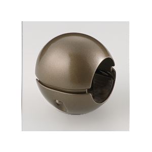 (10個セット)階段手すり滑り止め 『どこでもグリップ』ボール形 亜鉛合金 直径38mm アンバー シロクマ 日本製 8,844円